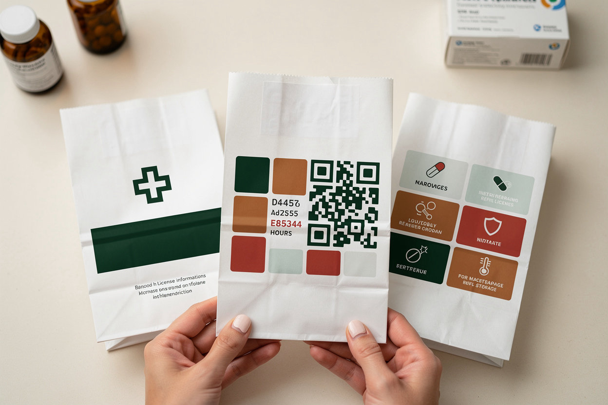 bag company - soluciones personalizadas de bolsas para farmacias con diseño completo